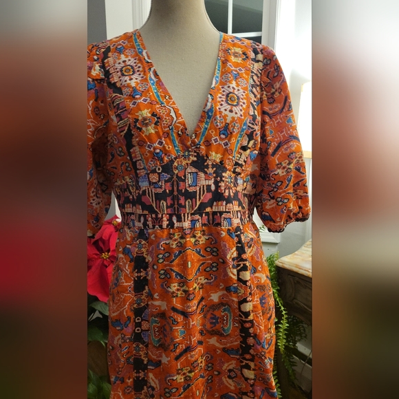 Anthropologie Maxi Dress Size 12 - Picture 1 of 10